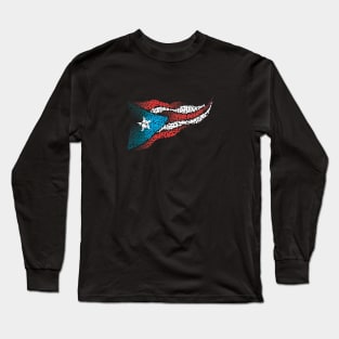 Bandera pixelated Long Sleeve T-Shirt